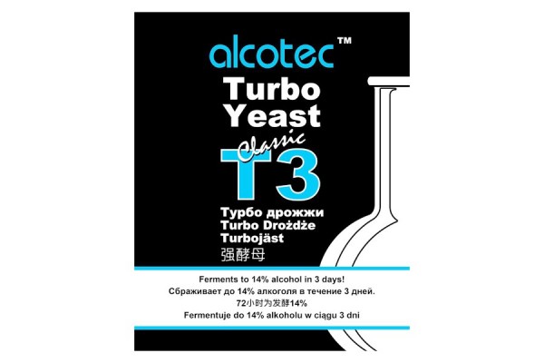 Турбо дрожжи Alcotec Turbo 3